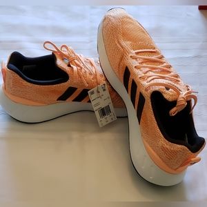 NEW/No Box Adidas Swift Run 22 Color Acid Orange Size Men's 14 Sku# GZ3504